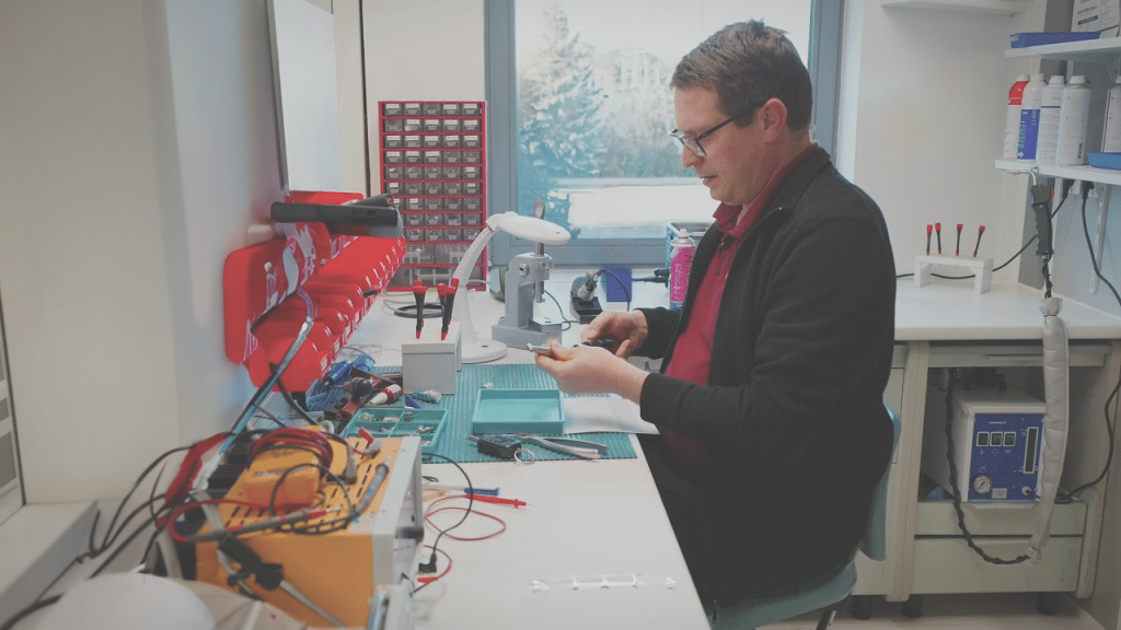 atelier réparation matériel d'instrumentation enlèvement